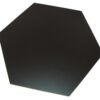 płytki heksagonalne czarne SOLID NEGRO 25x28