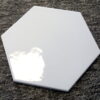 płytki heksagonalne białe HEXATILE BLANCO BRILLO 20x17