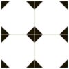 płytki patchwork oktagonalne OXFORD NEGRO 33,3x33x3 gat.1