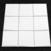 płytki 3D białe PATTERN WHITE BLANCO 33x33