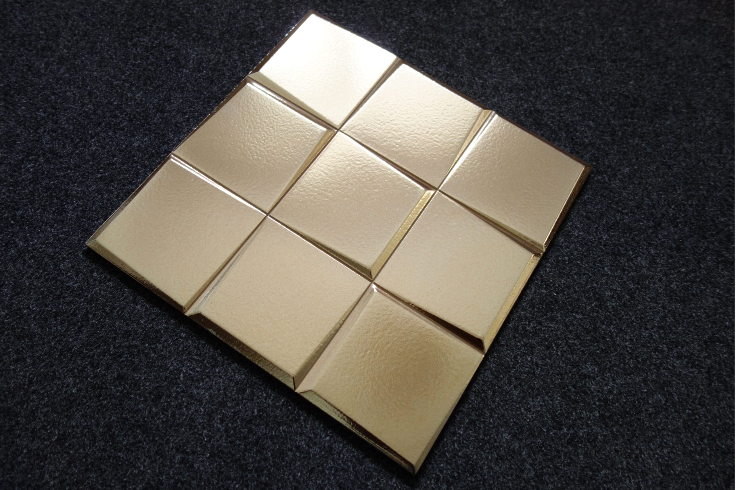 płytki złote 3D PATTERN ORO GOLD 33x33