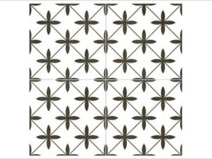 terakota patchwork POOLE WHITE 45x45 OUTLET