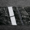 płytki imitujące czarny marmur LUXURY 120x60 POLER