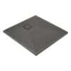 DEANTE brodzik granitowy kwadratowy 90x90 cm CORREO antracyt metalik
