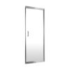 DEANTE drzwi prysznicowe wnękowe uchylne 80 cm JASMIN chrom