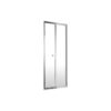 DEANTE drzwi prysznicowe wnękowe składane 90 cm JASMIN chrom