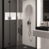 DEANTE drzwi prysznicowe składane 100 cm KERRIA PLUS nero