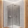 DEANTE drzwi prysznicowe składane 90 cm KERRIA PLUS chrom
